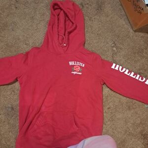 Red Hollister Hoodie